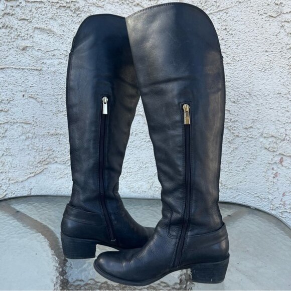Vince Camuto VC- Beckett Knee High Leather Boots - Picture 3 of 16